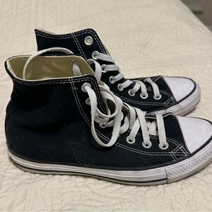 Converse Black High-Top Sneakers